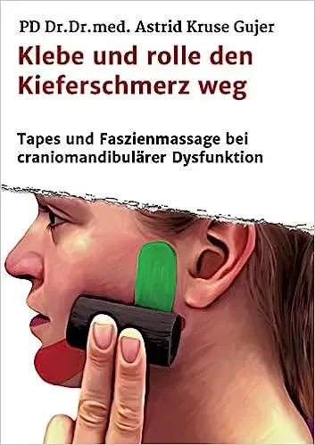 Klebe und rolle den Kieferschmerz weg